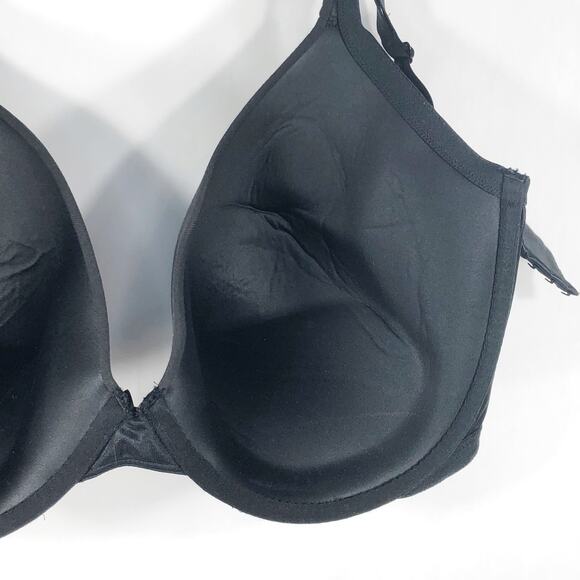 Cacique 44G Bra Plunge Cotton Stretch Plus Size Lane Bryant Underwire‎ Solid 72 - Picture 9 of 11